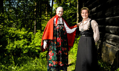 image: - Hvem som helst kan lage en drakt og kalle det bunad